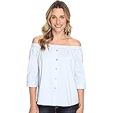 Vince Camuto Women's 3/4 Sleeve Off Shoulder Blouse