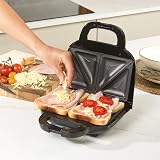 Salter Handbag Toastie Maker 750W Deep Fill Non-Stick 2 Sandwiches view 4