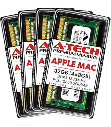 A-Tech 32GB (4x8GB) RAM for Apple iMac Late 2015 27 inch Retina 5K