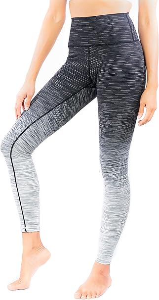 Clever Yoga Leggings for Women High Waisted Leggings Yoga Pants Best Ombre Design