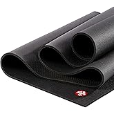 Manduka PRO Yoga Mat - Teacher Recommended, Grippy Textured 6mm ultra-dense, Hot Yoga Workout, Studio at Home Pilates