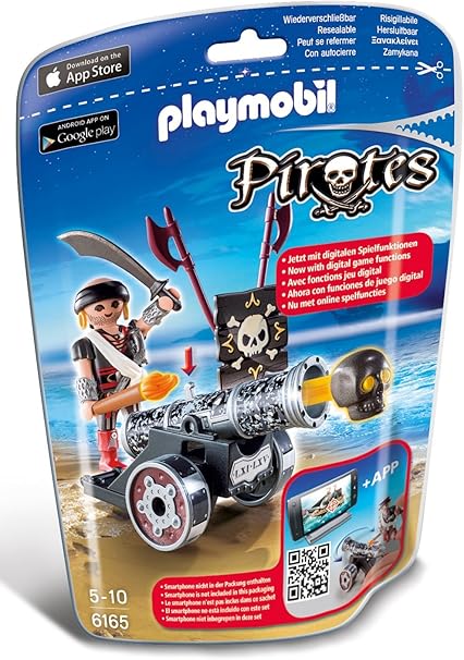 playmobil pirate cannon