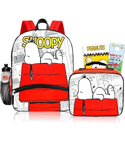 Amazon.com | AI ACCESSORY INNOVATIONS Peanuts 16” Backpack With