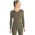 Icebreaker Merino Women's 175 Everyday Cold Weather Base Layer Thermal Long Sleeve Crewneck T-Shirt