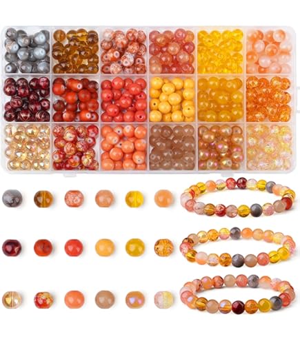 4mm, 6mm Orange Glass Beads, Pumpkin Orange, Faceted Glass Beads, Bracelet Beads Jewelry Beads, Electroplated Beads, Halloween Beads