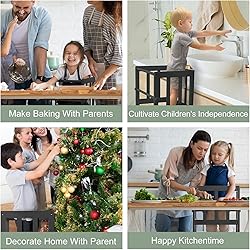 COSYLAND Kids Kitchen Step Stool, Toddler Standing
