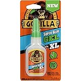 Gorilla Super Glue Gel XL, 25 Gram, Clear, (Pack of 1)