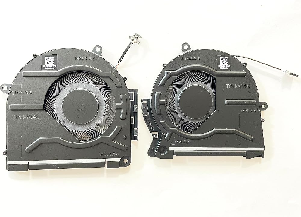 Fleshy Leaf CPU GPU Cooling Fan for HP Envy 17-CH 17M-CH TPN-W148 EG50050S1