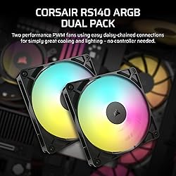 CORSAIR RS140 ARGB 140mm PWM Fans – Daisy-Chain