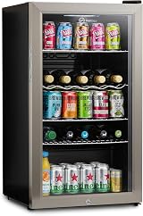 Subcold Super85 LED Under-Counter Fridge 85L Stainless Steel view 1