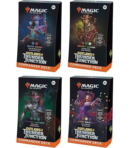 Magic: The Gathering Murders at Karlov Manor Commander Deck Bundle