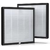 EzLfGre A3 Replacement Filter, Fit for VEWIOR A3 Air Purifier, 3-in-1 H13 True HEPA, 2 Pack