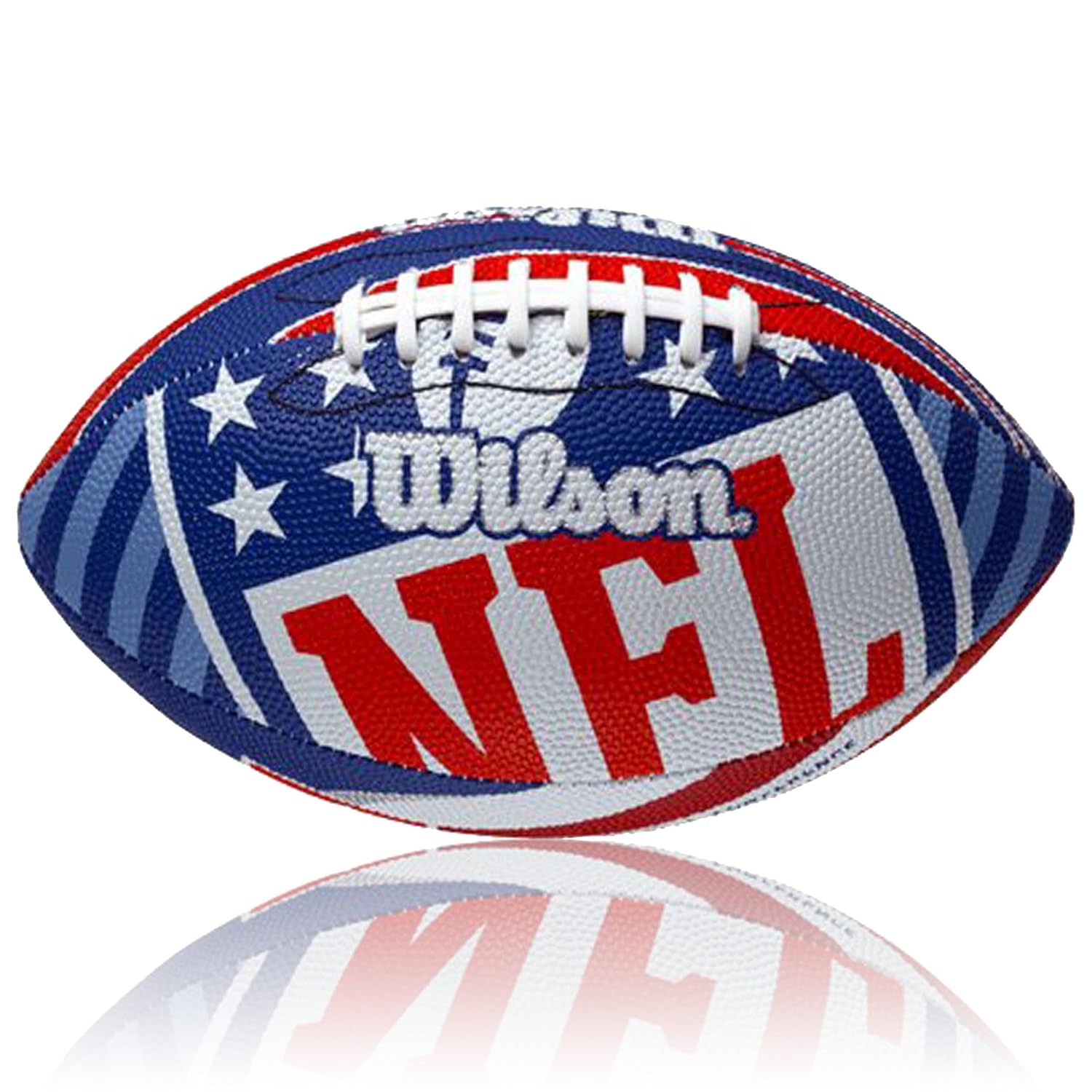 Wilson Football NFL Logo Royal Blue/White, Junior, WL0206203140 Amazon