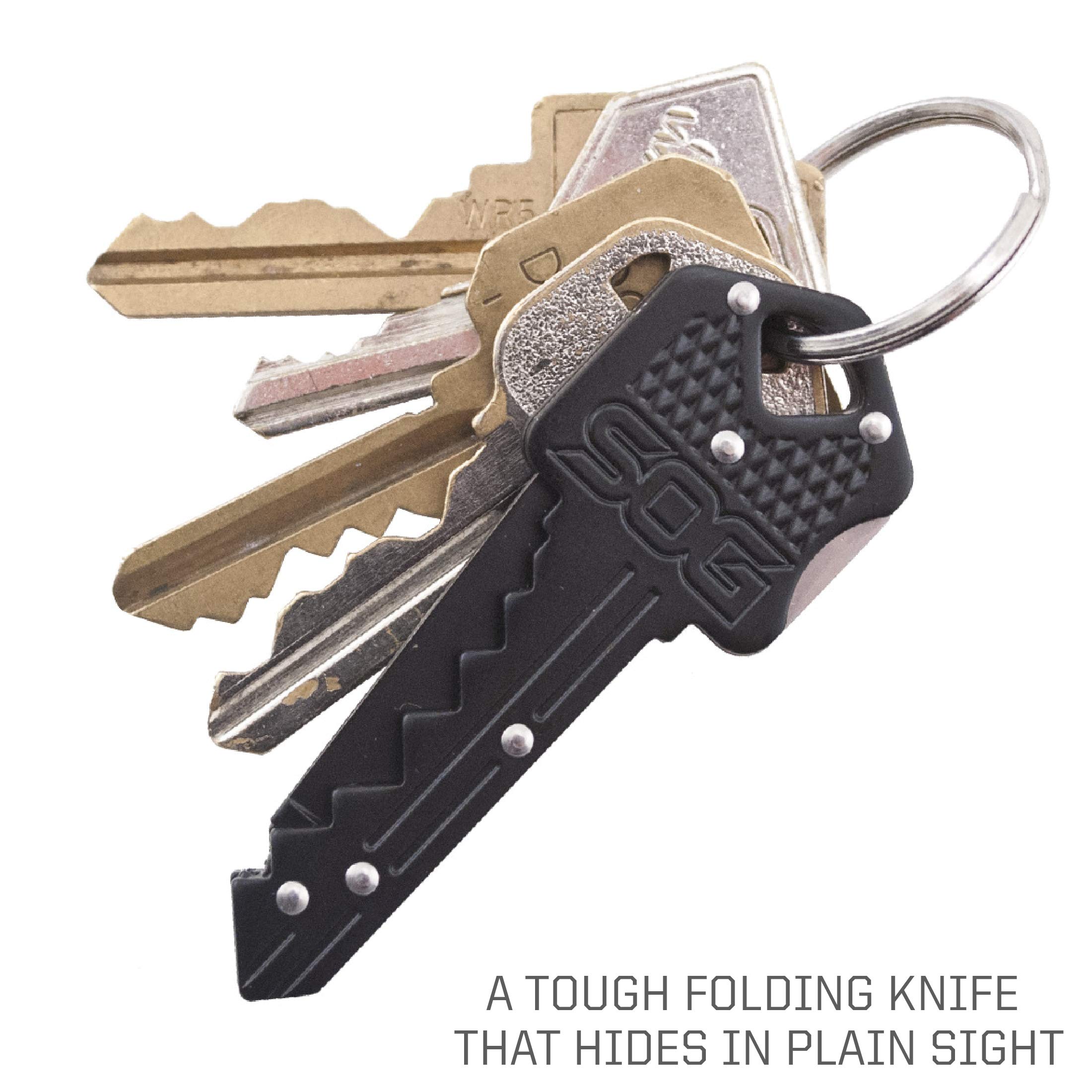 SOG Key Knife - Black