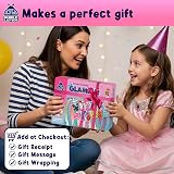 PURPLE LADYBUG Glamour Headband Making Kit for Girls DIY Hair Accessories view 6