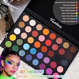 UCANBE Highly Pigmented Eye Makeup Palette Matte Metallic Natural Colors view 2