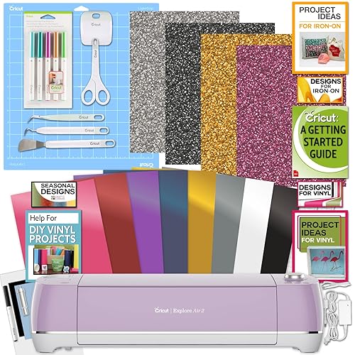 Cricut Explore Air Bundle Craft Cutting Machine with Tool Kit