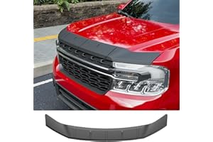 xipoqix Hood Deflector Compatible with 2022-2025 Ford Maverick TPE Hood Protector Shield Replacement for 2022-2025 Ford Maverick Accessories
