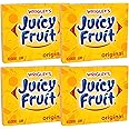 Wrigley Juicy Fruit Chewing Gum, 15 Stick (Pack of 4), 60 Gum Pieces