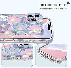 Avocase for iPhone 16 Pro Case, Colorful Oil