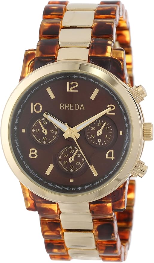 Breda Women's 2310tortgold Dakota Gold Bezel Tortoise
