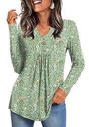 CATHY Womens Long Sleeve Tops 2025 Fall Fashion