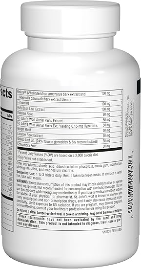 Source Naturals Calm Thoughts 90 Tablets