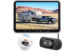 WZBB 8-Inch Wireless Backup Camera for RV Trailer: HD 1080P Recording RV Camera for Furrion - Strong Signal Rear View Camera for Camper Trucks