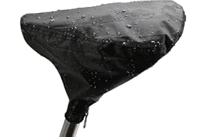 XONHYICN New Bicycle Seat Cushion Waterproof UV Protection Unisex for Gym Bike Mountain Bike Road Bike with Protective Lock Durable Rain Dustproof Cover