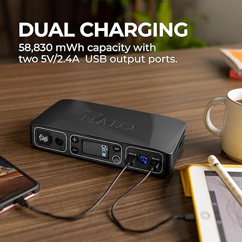 HALO Bolt Air 58830 Portable Car Battery Jump Starter 100 PSI