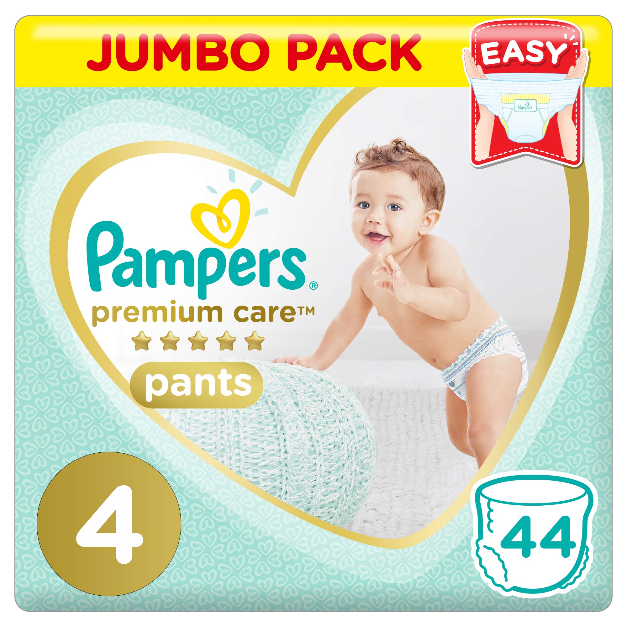 pampers premium protection pants size 4