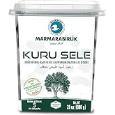 Marmarabirlik Turkish Black Olives, Dry Cured, Healthy Snacks, 28 oz | Natural Mediterranean Pickled Olive for Salads, Mezze &amp; Fresh Food Platters, Vegan, Kosher, Halal, Snack Packs, Small