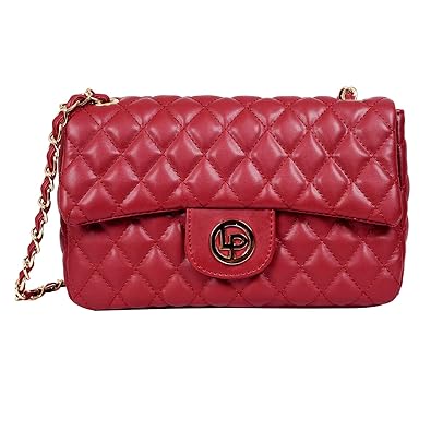 Lino Perros Womens Satchel (Red)