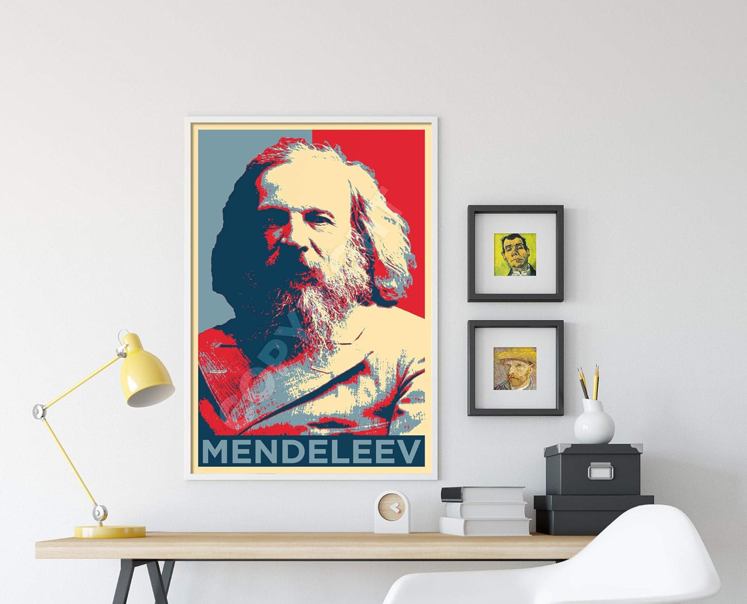 Amazon Com Introspective Chameleon Dmitri Mendeleev Art