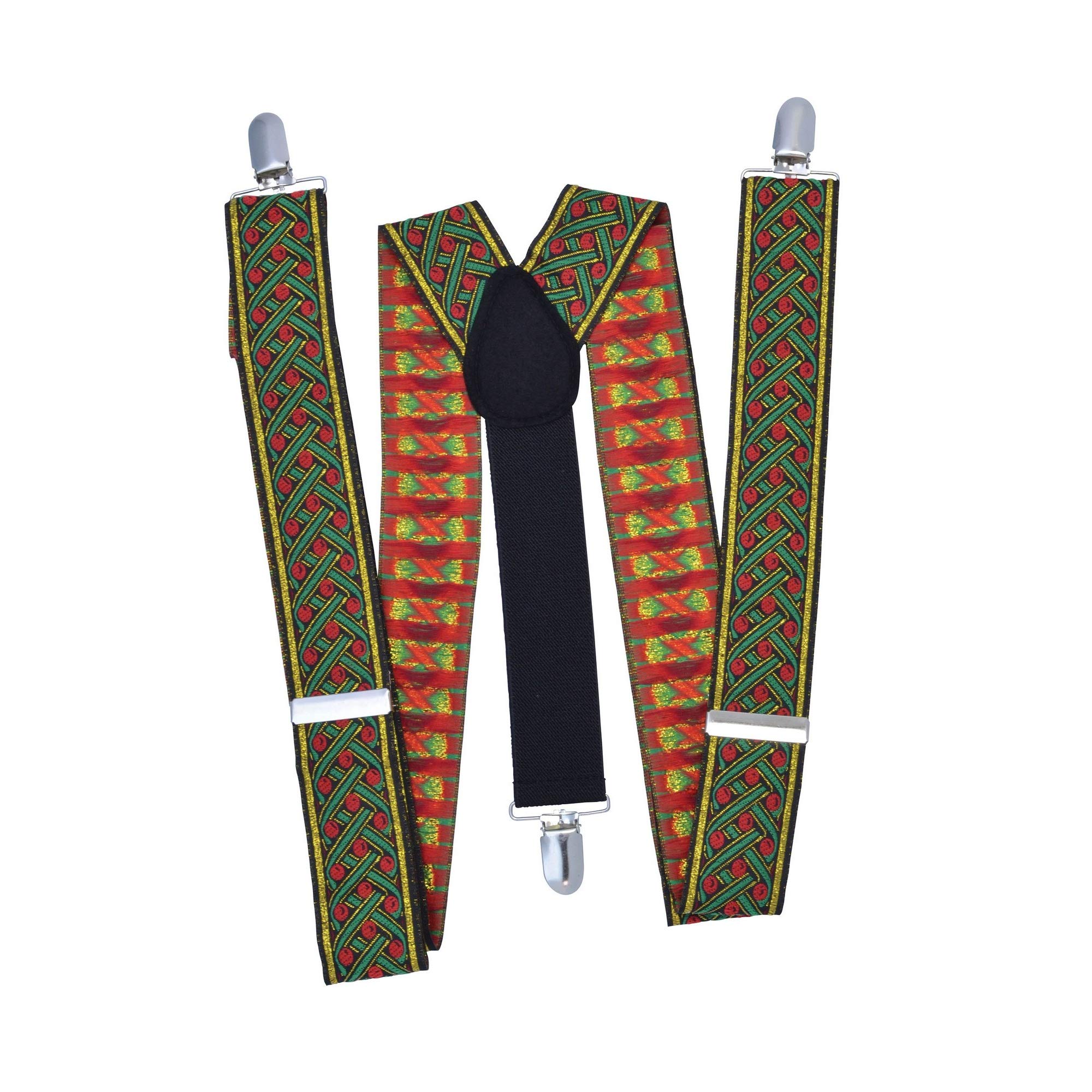 Bristol Novelty BA025 Deluxe Santa Braces, Mens, Red, One Size