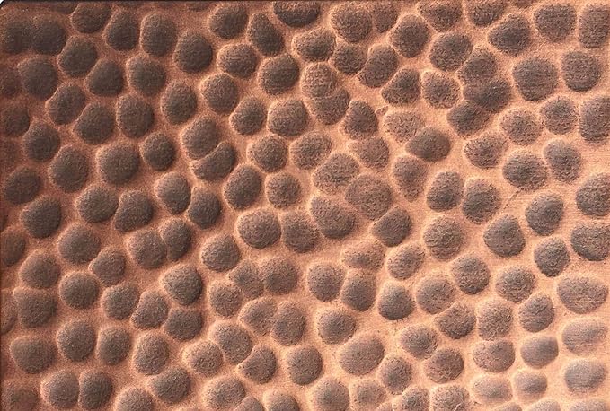 Copper Tailor Copper Sheet Sample For Copper Range Hood Copper Kitchen Sink Medium Patina Heavy Hammered Amazon In Home Kitchen