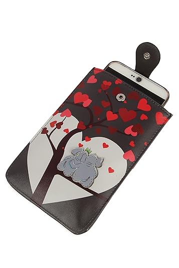 Instabuyz Womens Mobile Pouch Sling Bag(Black,Msng-00144-Owl-Tree--Bk)