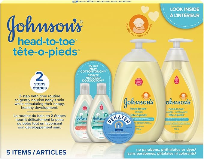 johnson and johnson bath set
