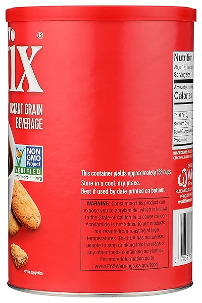 CAFIX ALL NATURAL INSTANT COFFEE SUBSTITUTE & ALTERNATIVE, 7.05OZ (PACK OF 1)