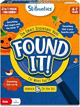 Skillmatics Found It Indoor & Travel Scavenger Hunt Card Game