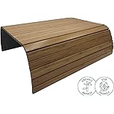 DE-COmmerce Germany Sofatablett aus massivem Bambus, Pure 20 x 40 cm