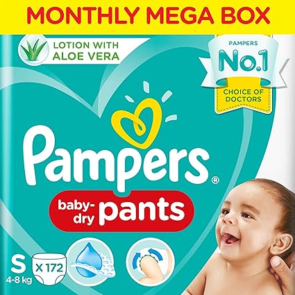 amazon pampers small size