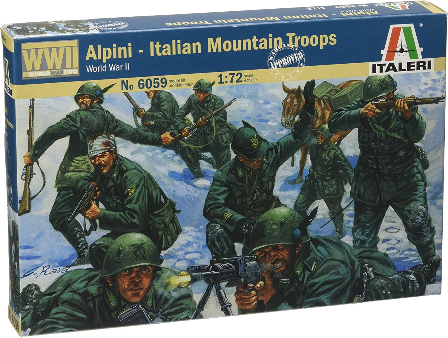 The Hobby Company Italeri 6059S Italian mountain troops Alpini – 2nd World War