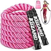 KUZARO Jump Rope, Weighted Jump Rope for Women, Heavy Jump Ropes for Fitness, Home Gym Exercise Equipment, Adult Skipping Rop