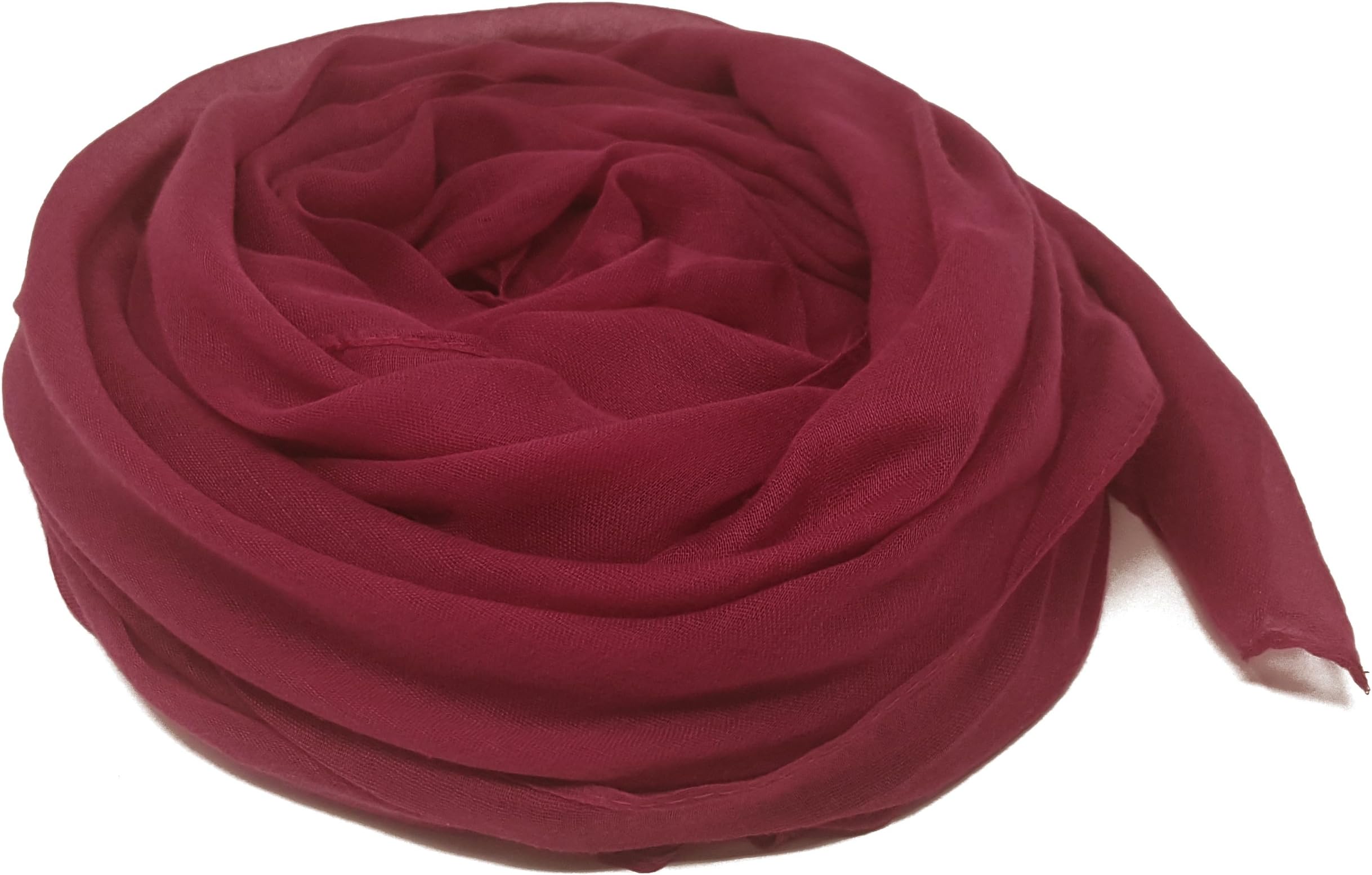 World of ShawlsWorld of Scarfs Plain Sarong Scarves Shawl Wrap Cover- Up Sarong Cape Oversized