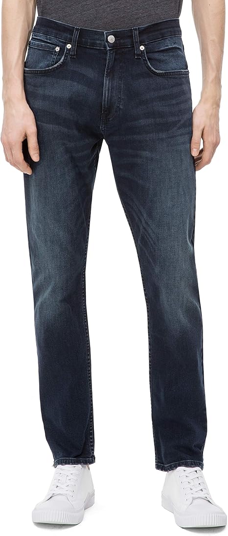 calvin klein athletic taper jeans