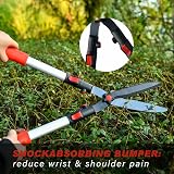 Flora Guard Telescopic Hedge Shear 67-88cm Aluminum Handle Lightweight 1kg view 4