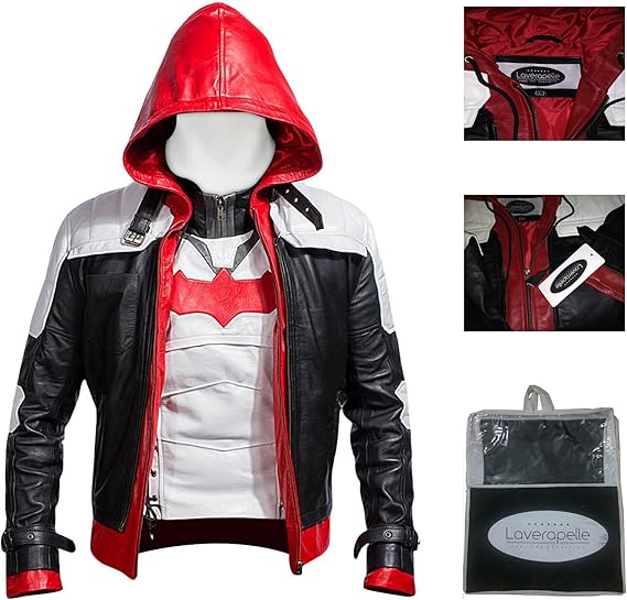 Internationalleather Batman Arkham Knight Red Hood Jacket Vest Small Amazon Ca Clothing Accessories