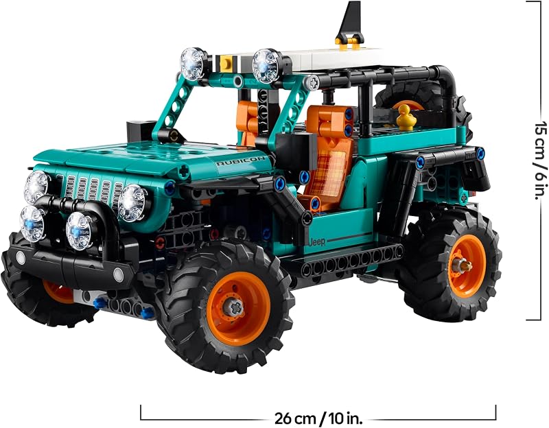 Technic Jeep Wrangler Rubicon Geländewagen 42227