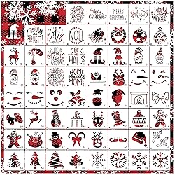 Small Stencils for Painting on Wood Reusable, 3